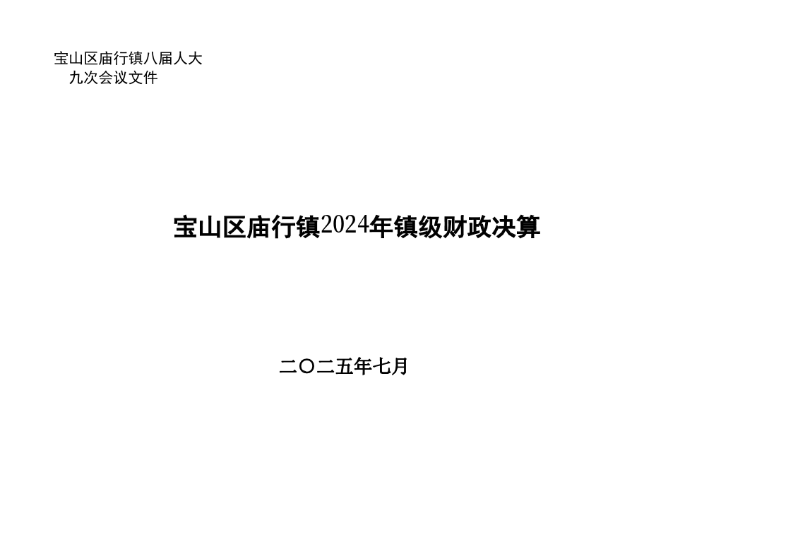 庙行镇2024年镇级财政决算和2025年上半年镇级财政执行情况表.pdf