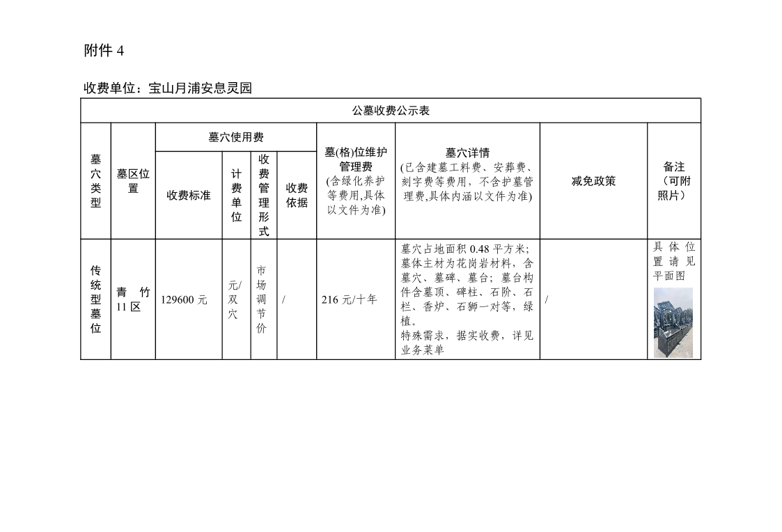 附件4：收费公示表.pdf