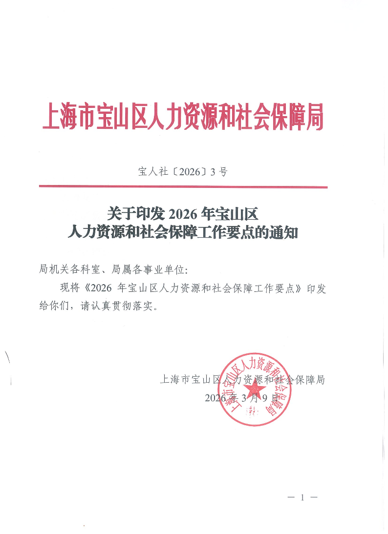 2026-3关于印发2026年宝山区人力资源和社会保障工作要点的通知.pdf