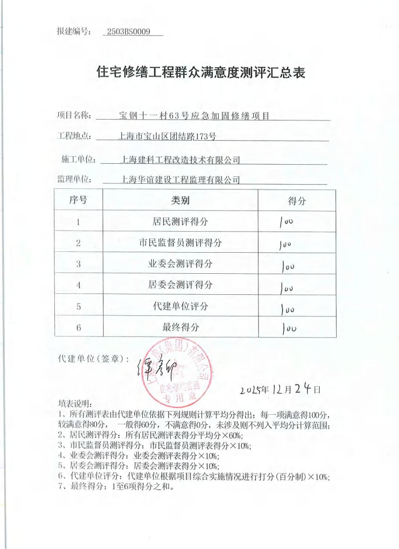 居民满意度测评表汇总--宝钢十一村63号.pdf